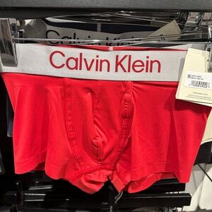 Calvin Klein Microfiber low rise  Trunk - red